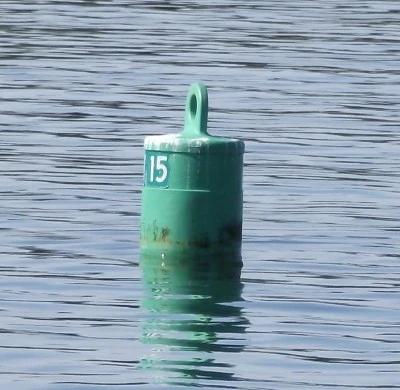 green buoy